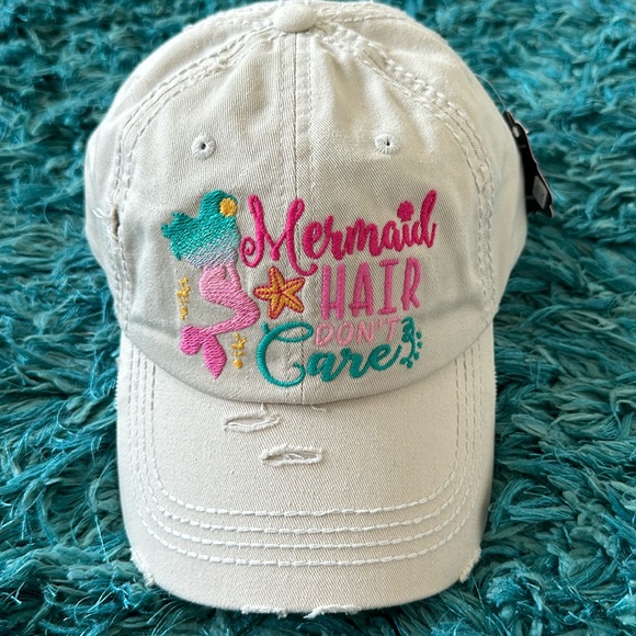 Mermaid ball cap NWT - Picture 1 of 4